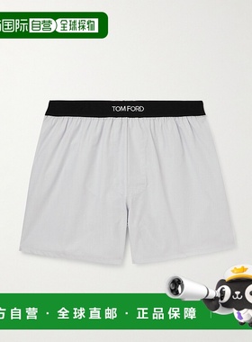 1h可退 香港直邮潮奢 Tom Ford 汤姆 福特 男士 棉质四角裤 T4LE5