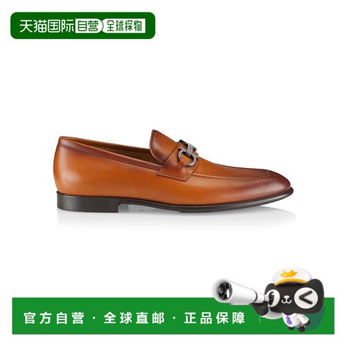1h可退 【美国直邮】Salvatore Ferragamo Foster 方头乐福鞋 男