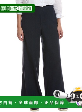 自营rag & bone Melanie Linen-Blend Pant - blue 美国奥莱直发