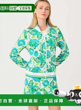 自营lilly pulitzerUPF 50 + Luxletic Regate夹克-度假村白色君