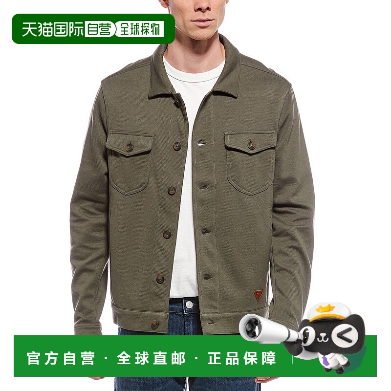 自营weatherproof vintage防风复古斜纹夹克-绿色 美国奥莱直发