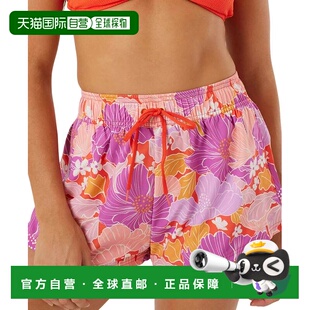 自营Roxy Bell Bottom Blooms No Bad Waves Boardshort Women li