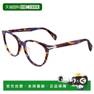 51毫米蓝色哈瓦那眼镜 自营 boneRag&Bone女式 蓝色哈瓦那 rag