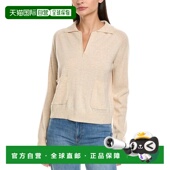 Cashmere Blend 自营NAADAM Pullover Zip Wool tan 美国