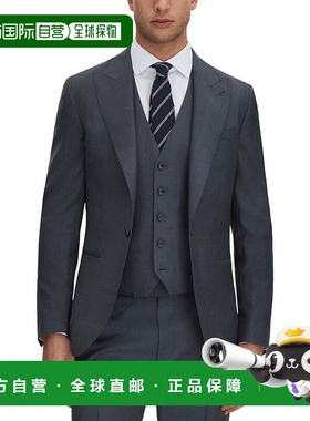 自营 Reiss Humble Peak Plain W运动夹克-蓝色 美国奥莱直发