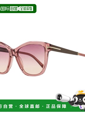 自营Tom Ford Women's Lucia Sunglasses TF1087 72Z Transparent