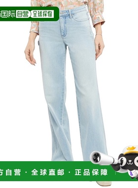 自营 NYDJ Teresa Dunes宽腿牛仔裤-多色 美国奥莱直发直筒裤