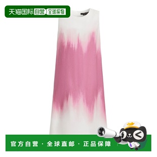 自营 marina rinaldiRIGA-粉红色 美国奥莱直发新款连衣裙吊带
