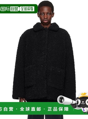 1h可退 香港直邮潮奢 Kijun 女士 黑色 Half 人造毛皮大衣 24FWW1
