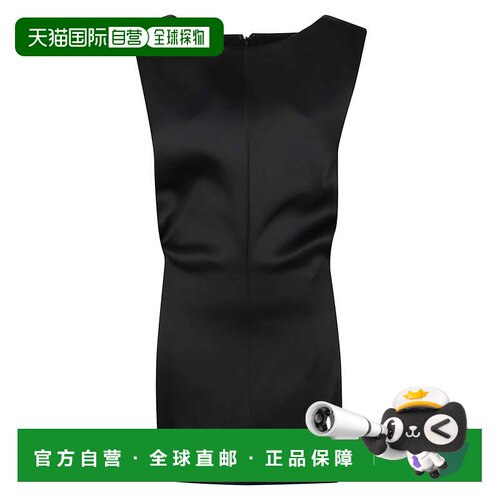 自营khaiteToma Dress - black 美国奥莱直发连衣裙