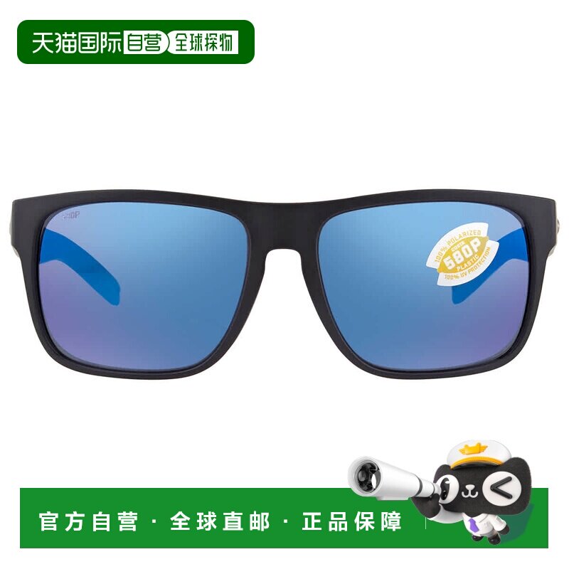 自营Costa Del Mar SPEARO XL蓝色镜面偏光聚碳酸酯男士太阳镜6S
