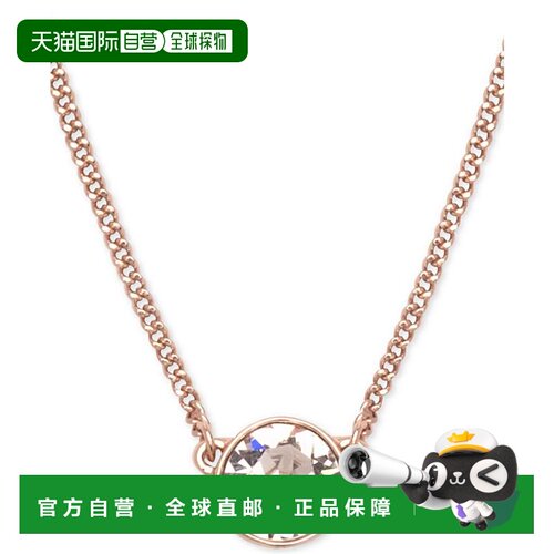 【美国直邮】givenchy 通用 项链纪梵希水晶金色吊坠
