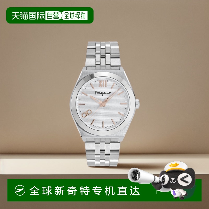 自营salvatore ferragamoVega 新款手链手表 - 不锈钢 【美国奥莱