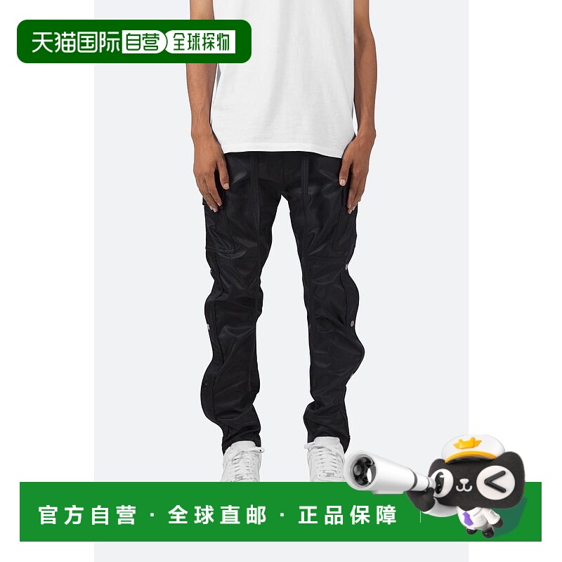 1h可退 【美国直邮】mnml|Snap Zipper II Cargo Pants - Black裤