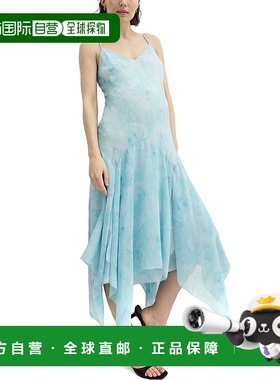 自营 HATCH Maternity The Annette Dress - blue 美国奥莱直发