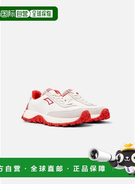 自营Camper Drift Trail男女皆宜男孩运动鞋-白色/红色 美国奥莱