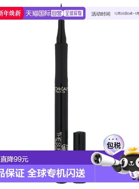 香港直邮欧莱雅,Infallible 细液体眼线笔，黑400，0.034 液正品