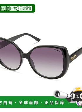 自营 Kenneth Cole Resin女士太阳镜-黑色 美国奥莱直发
