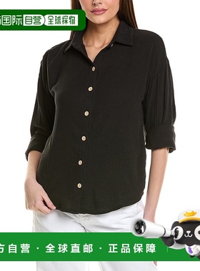 自营 XCVI Judson Shacket - 黑色 美国奥莱直发新款