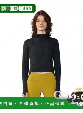 1h可退 美国直邮MountainHardwearCraterLake&trade;短款拉链黑色