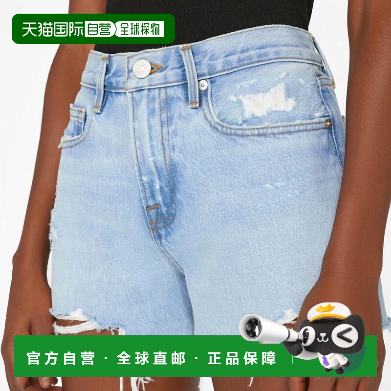 自营frameLe Brigette Short Raw Edge In Legacy Baines-传统贝