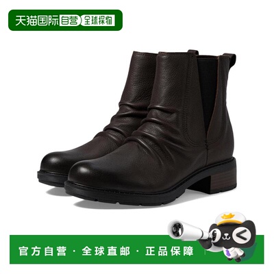 1h可退 【美国直邮】Clarks Hearth Rose 女靴 时尚真皮靴子 及小