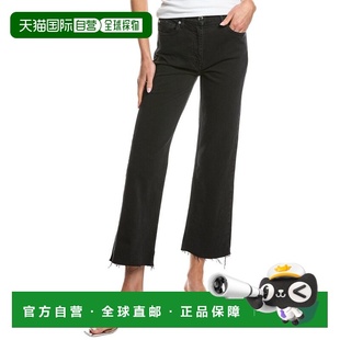 自营IRO艾登黑色牛仔裤-黑色直筒裤九分裤 直发美国奥莱