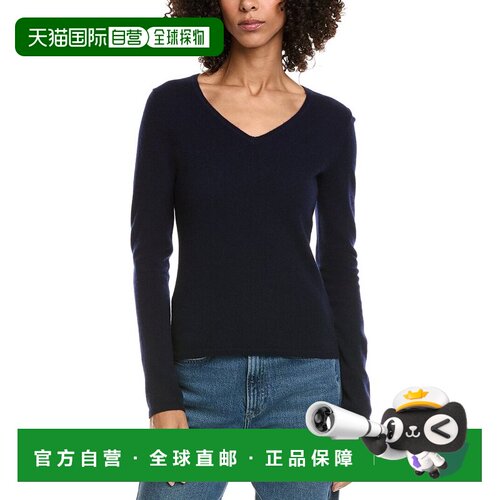 自营InCashmere Cashmere Sweater - blue 美国奥莱直发针织衫