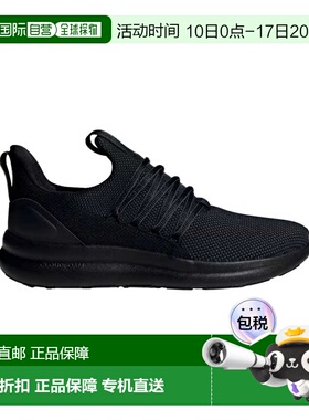 自营男子Adidas Lite Racer Adapt 7.0黑色/灰色IE6327-黑色 美国