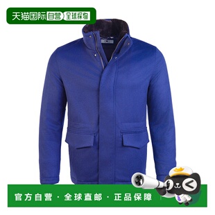 自营Kired By Kiton Mutp Cashmere Goose Down Overcoat W/ Fur