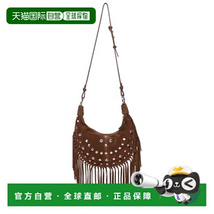 Fringe brown 自营Walter Willow Hobo Bag Suede Baker Mini