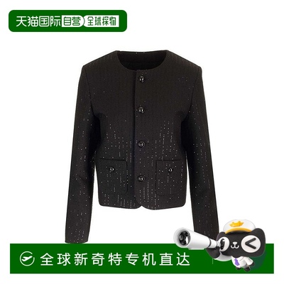 自营 Celine Chelsea Sequin Detailed Women's Jacket - black