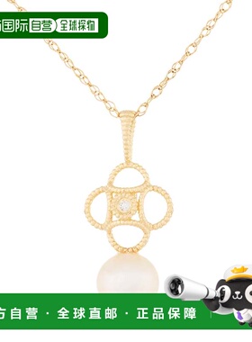 自营splendid pearls14k 金淡水珍珠吊坠 - 白色 美国奥莱直发