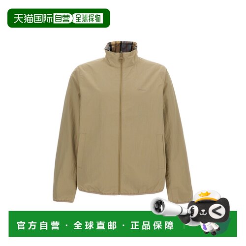 自营barbourReversible Korbel Beige Tartan Jacket - neutrals