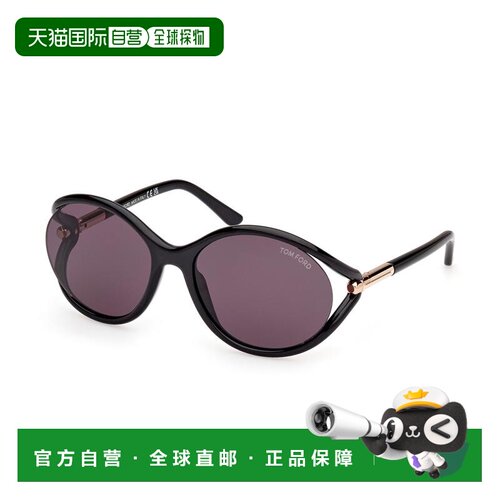 美国直邮自营Tom Ford FT 1090 01A 59mm Womens Oval Sunglasse