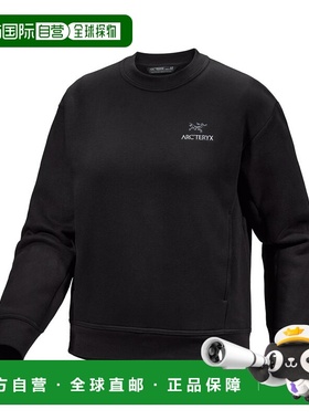 自营  始祖鸟Emblem Fleece女士户外运动圆领抓绒衣