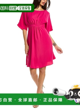 自营 Trina Turk Lindie 中长早秋新款连衣裙 粉色 美国奥莱直发
