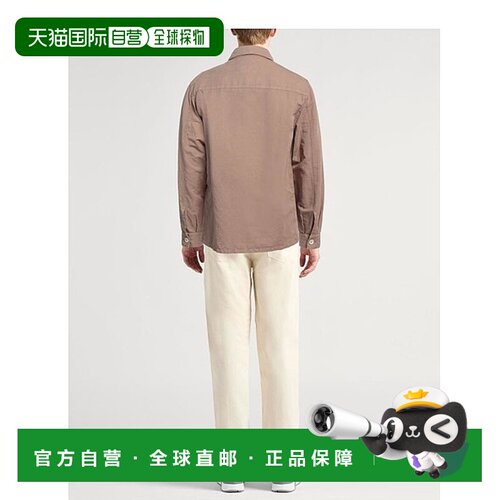 1h可退 【美国直邮】brunello cucinelli 男士 衬衫长袖亚麻