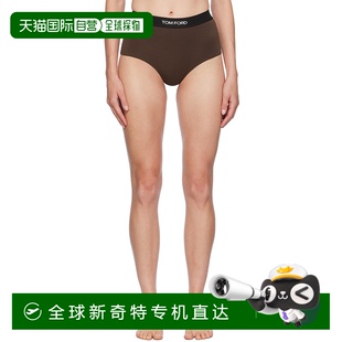 棕色 Tom Ford 汤姆 香港直邮潮奢 Signature 女士 福特 三角内裤