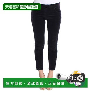 Corduroys Cropped National purpl Jeans Women 自营Costume
