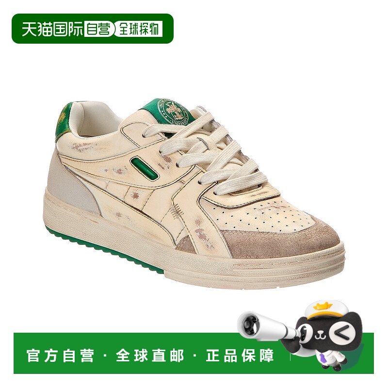 自营Palm Angels VT Palm University Ori Leather Sneaker - whi