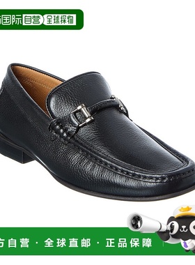 自营Donald Pliner Danner翻底皮乐福鞋-黑色 美国奥莱直发