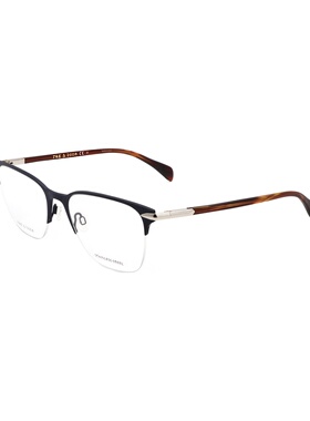 自营Rag & Bone Men's 55mm Matte Blue Opticals - matte blue