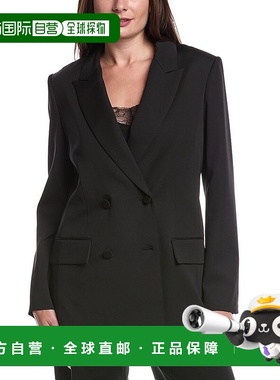 自营 A.L.C.Caleb羊毛混纺夹克-黑色 美国奥莱直发