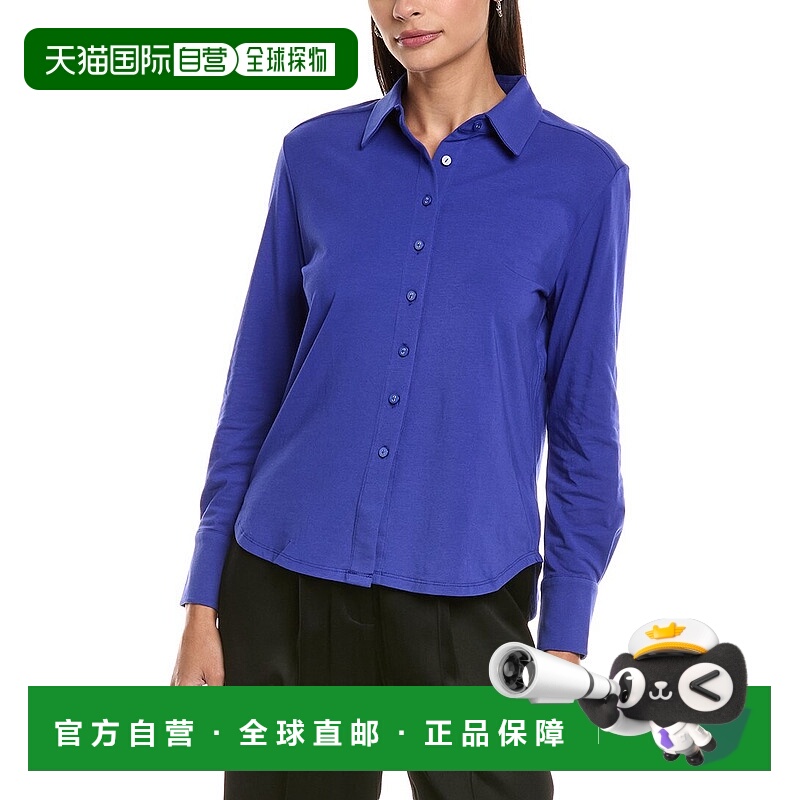 自营tyler boe Charlene Shirt - blue 美国奥莱直发