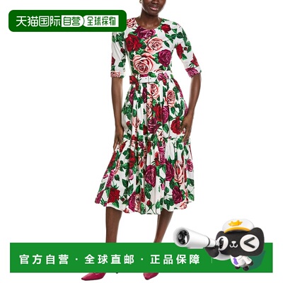 自营Samantha Sung Melanie Shirtdress-白色 美国奥莱直发连衣裙