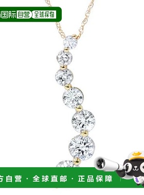 自营pompeii32 克拉巨大钻石旅程吊坠 14K 黄金 - 14k 黄金 美国