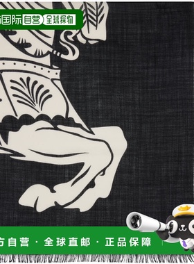 1h可退 香港直邮潮奢 Burberry 巴宝莉 女士 黑色 & 白色 Wide EK