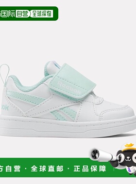 自营Reebok Royal Prime婴儿和幼儿鞋-白色/白色/淡绿色 美国奥莱