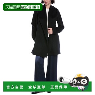 Wool black Blend Coat 美国奥莱直发 Hooded 自营Vince